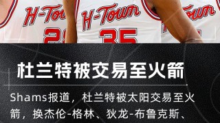 🌋历史最大规模交易将诞生！KD去火箭的7队大交易各方基本同意